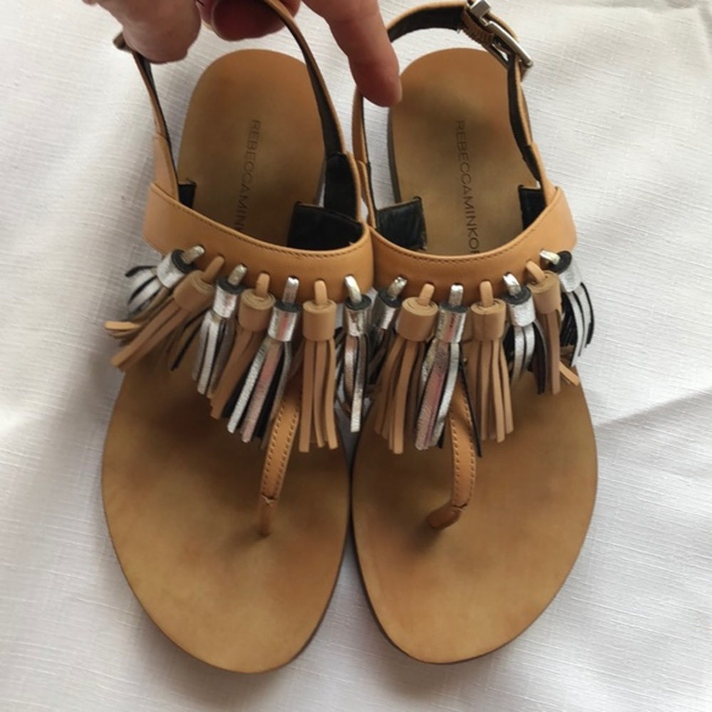 Rebecca Minkoff Leather Sandal Size 6M
